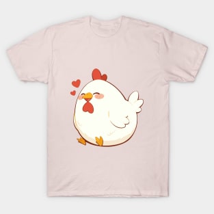 Cute Chicken Love T-Shirt